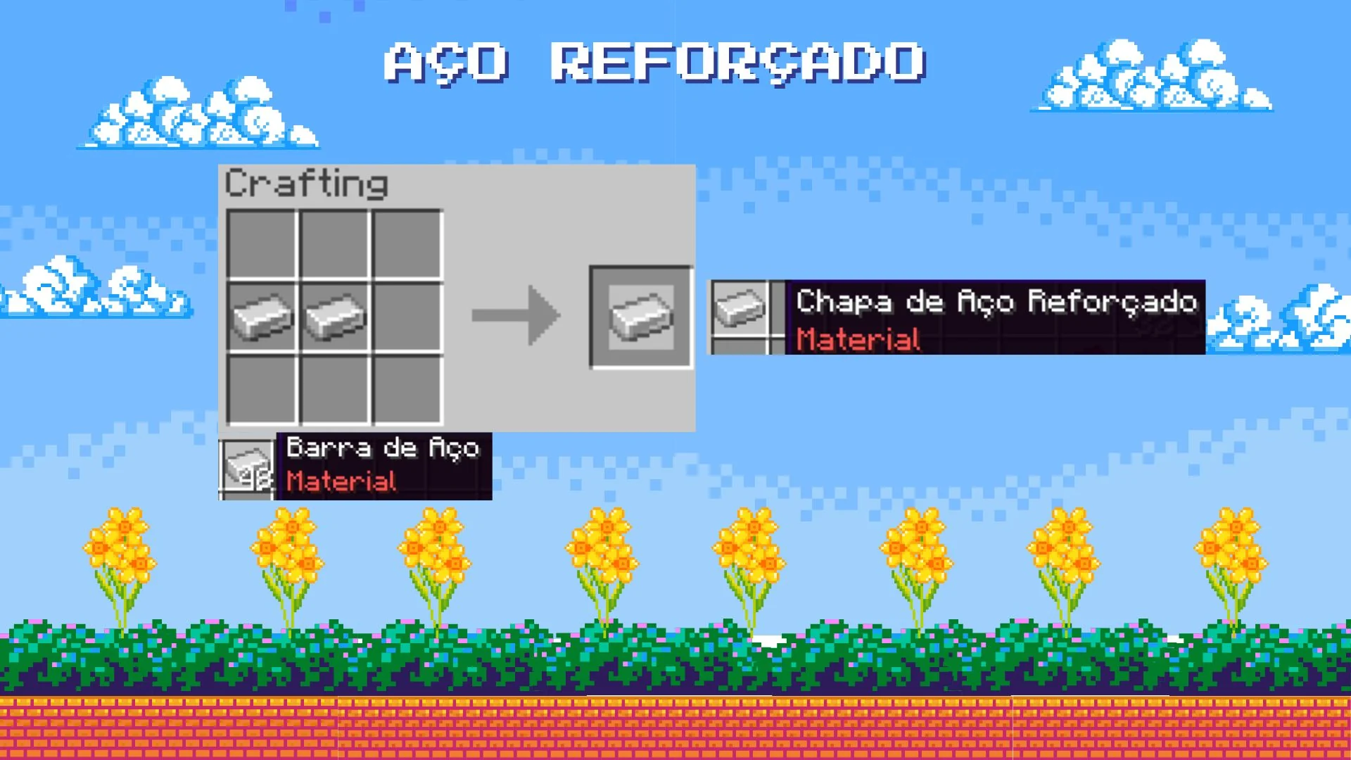 Receita da Chapa de Aço Reforçado