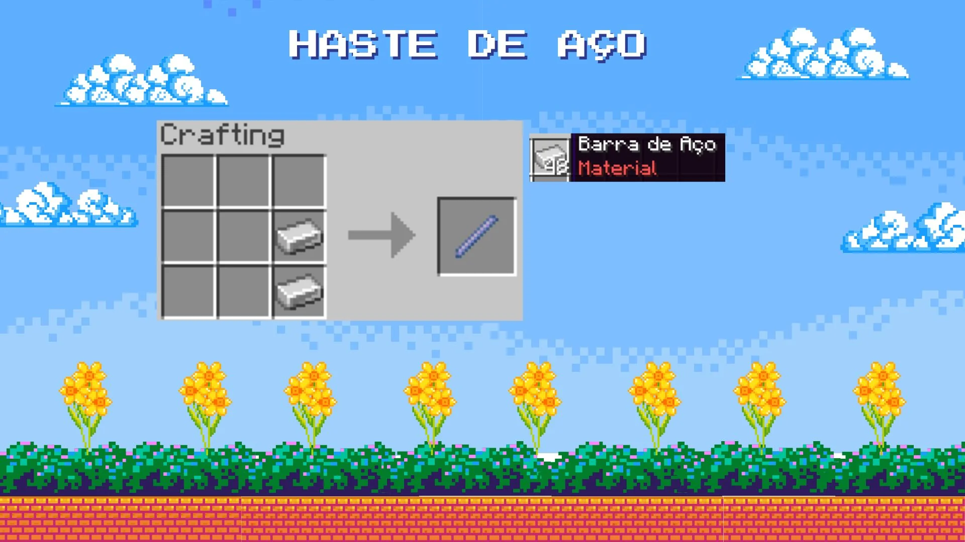 Receita da Haste de Aço