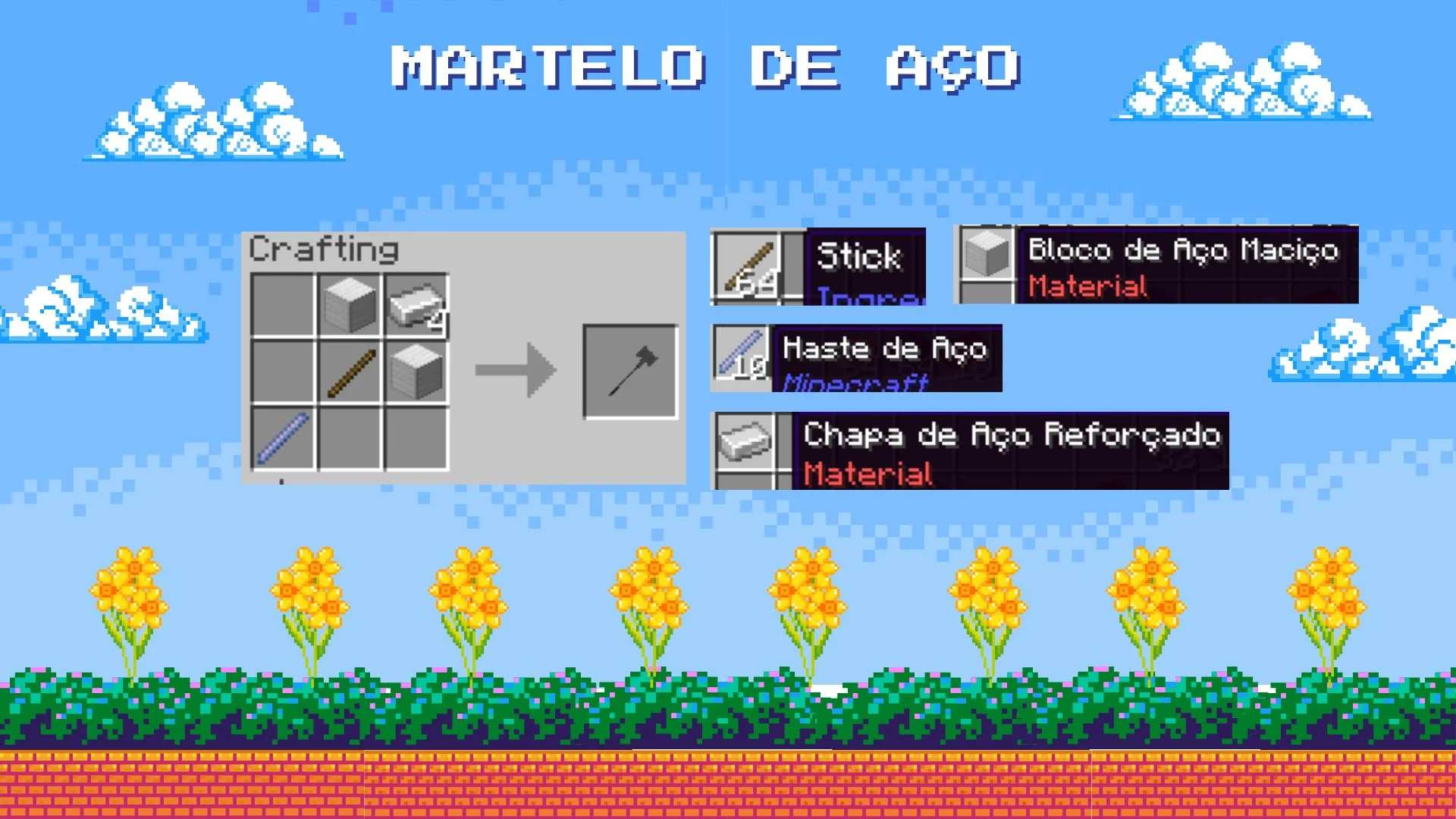 Receita do Martelo de Aço