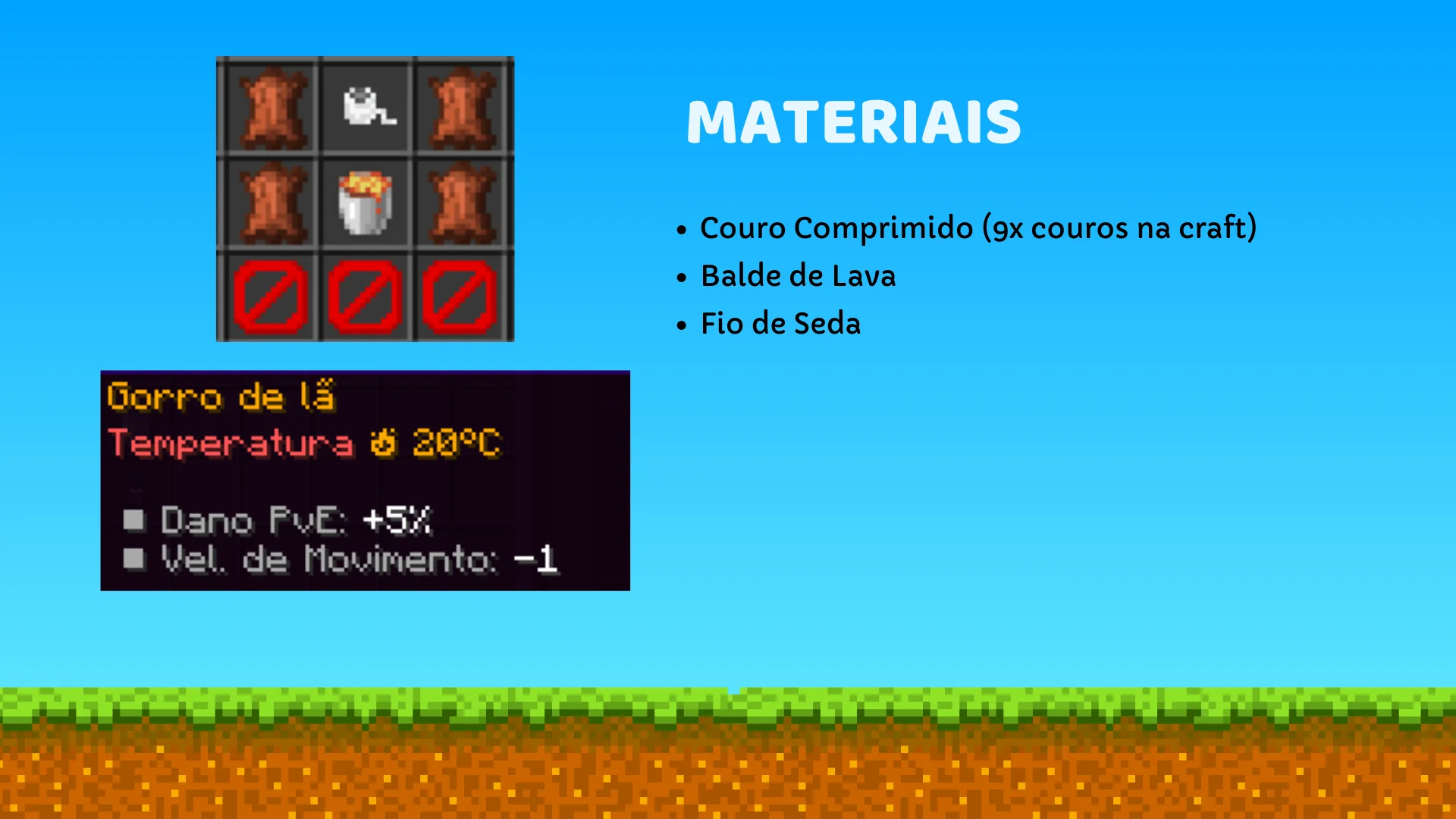 Receita do Gorro de lã de 20 °C